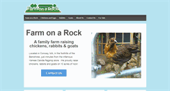 Desktop Screenshot of farmonarock.com