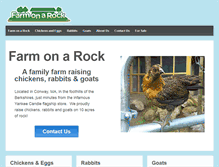 Tablet Screenshot of farmonarock.com